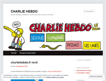 Tablet Screenshot of charliehebdo.wordpress.com