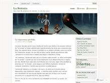 Tablet Screenshot of lasonata.wordpress.com