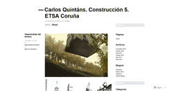 Desktop Screenshot of carlosquintansc5.wordpress.com