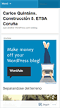 Mobile Screenshot of carlosquintansc5.wordpress.com