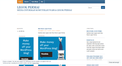 Desktop Screenshot of legokpermai07.wordpress.com