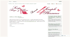 Desktop Screenshot of 4simplepleasures.wordpress.com