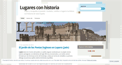 Desktop Screenshot of lugaresconhistoria.wordpress.com
