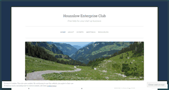 Desktop Screenshot of hounslowenterpriseclub.wordpress.com