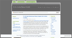 Desktop Screenshot of eminembasement.wordpress.com