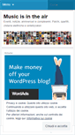 Mobile Screenshot of musicisintheair.wordpress.com
