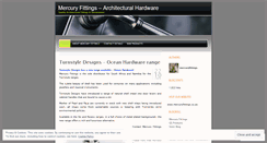 Desktop Screenshot of mercuryfittings.wordpress.com