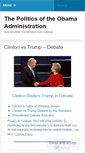 Mobile Screenshot of obamaesque.wordpress.com