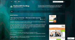 Desktop Screenshot of darknet2012.wordpress.com
