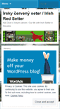 Mobile Screenshot of irskyseter.wordpress.com