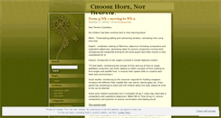 Desktop Screenshot of 3hopefuhua.wordpress.com