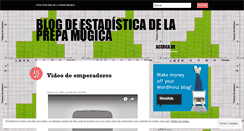 Desktop Screenshot of estadistik.wordpress.com