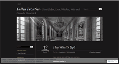 Desktop Screenshot of fallenfrontier.wordpress.com