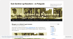 Desktop Screenshot of gulegardiner.wordpress.com