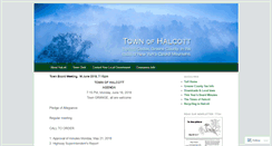 Desktop Screenshot of halcottcenter.wordpress.com