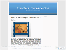 Tablet Screenshot of filmotecatemasdecine.wordpress.com