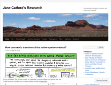 Tablet Screenshot of janecatford.wordpress.com