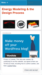Mobile Screenshot of energymodeldesignprocess.wordpress.com