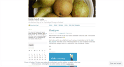 Desktop Screenshot of littlebirdeats.wordpress.com