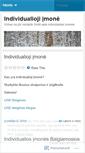 Mobile Screenshot of individualiojiimone.wordpress.com