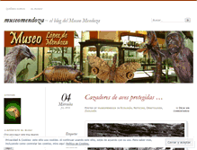 Tablet Screenshot of museomendoza.wordpress.com
