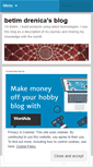 Mobile Screenshot of betimdrenica.wordpress.com