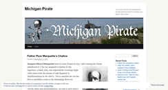 Desktop Screenshot of michiganpirate.wordpress.com