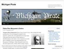 Tablet Screenshot of michiganpirate.wordpress.com