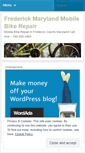 Mobile Screenshot of frederickmdmobilebikerepair.wordpress.com