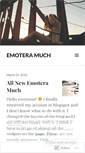 Mobile Screenshot of emoteramuch.wordpress.com