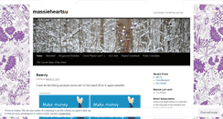 Desktop Screenshot of massieheartsu.wordpress.com