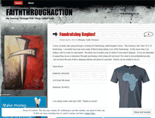 Tablet Screenshot of faiththroughaction.wordpress.com