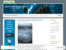 Tablet Screenshot of heathparkmediahub.wordpress.com