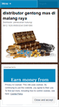 Mobile Screenshot of distributorgentongmas.wordpress.com