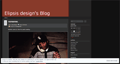 Desktop Screenshot of elipsisdesign.wordpress.com