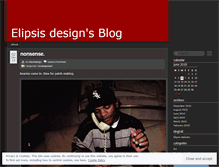 Tablet Screenshot of elipsisdesign.wordpress.com