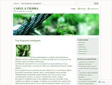 Tablet Screenshot of cableatierra.wordpress.com