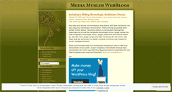 Desktop Screenshot of mediamuslim.wordpress.com