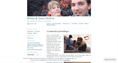 Desktop Screenshot of heleneogjonas.wordpress.com