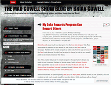 Tablet Screenshot of briancowell.wordpress.com