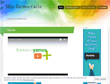 Tablet Screenshot of masdemocracia.wordpress.com