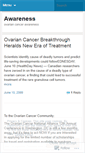 Mobile Screenshot of ocawareness.wordpress.com