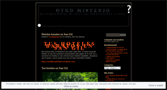 Desktop Screenshot of otromisterio.wordpress.com