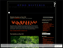 Tablet Screenshot of otromisterio.wordpress.com