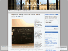 Tablet Screenshot of parijslive.wordpress.com