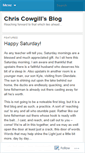 Mobile Screenshot of chriscowgill.wordpress.com