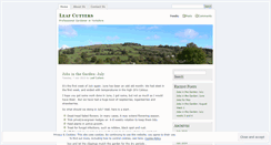 Desktop Screenshot of leafcutters.wordpress.com
