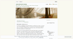 Desktop Screenshot of disciplestudies.wordpress.com