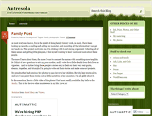 Tablet Screenshot of antresola.wordpress.com