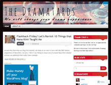 Tablet Screenshot of ddramatards.wordpress.com